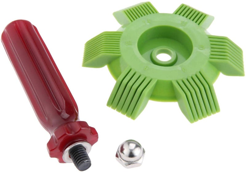 gohantee Fin Straightener Car Automotive Refrigeration A/C Condenser Radiator Plastic Fin Straightener Cleaner for Cleaning Radiator Evaporator - Image 5